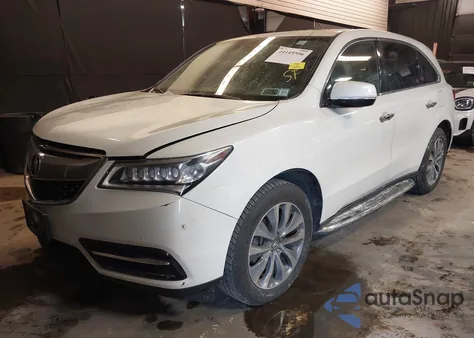 2014 Acura Mdx Technology Pkg W/Entertainment Pkg из США, поврежденный, VIN 5FRYD4H69EB046442